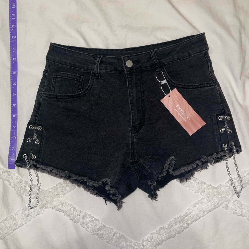 SHEIN denim shorts